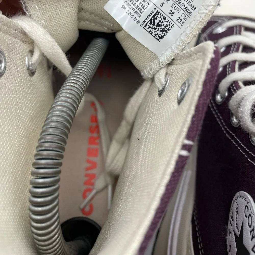 Converse Run Star Legacy CX deep purple women’s High-Top Canvas platforms size 7